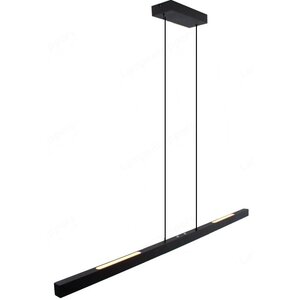 Hanglamp Traiano Zwart Up & DownLight 140cm