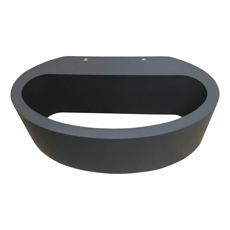 Artdelight Wandlamp Sharp Led Antraciet 7.2Watt 2700K