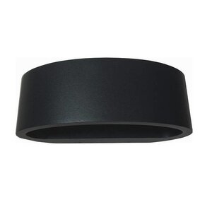 Wandlamp Sharp Led Zwart IP54