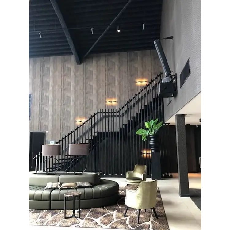 Artdelight Wandlamp Sharp Led Zwart 7.2Watt 2700K