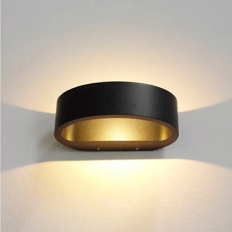 Artdelight Wandlamp Sharp Led Zwart 7.2Watt 2700K