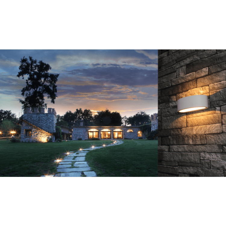 Artdelight Wandlamp Sharp Led Wit 7.2Watt 2700K