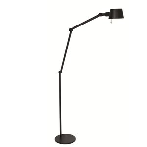 Vloerlamp Sovrano Zwart 1 Lichts