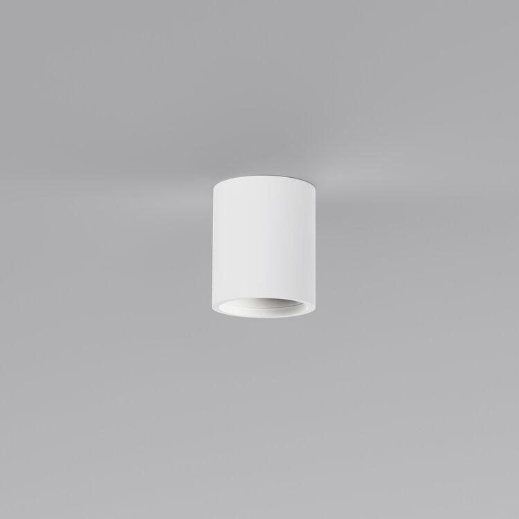 Artdelight Plafondlamp Gips Toulouse Wit Ø 11cm GU10