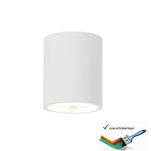 Plafondlamp Gips Toulouse Wit GU10