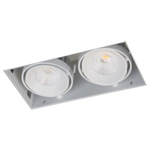 Inbouwspot Trimless  Wit 2 x 6.5Watt 2700K
