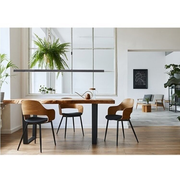 Hanglamp Adriana Antraciet L120-180cm