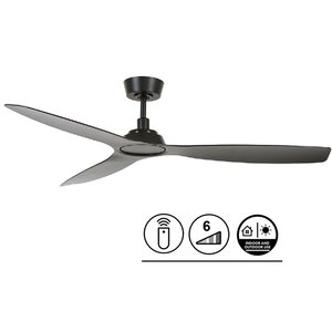 Lucci Air Plafondventilator Moto Zwart Ø 132cm