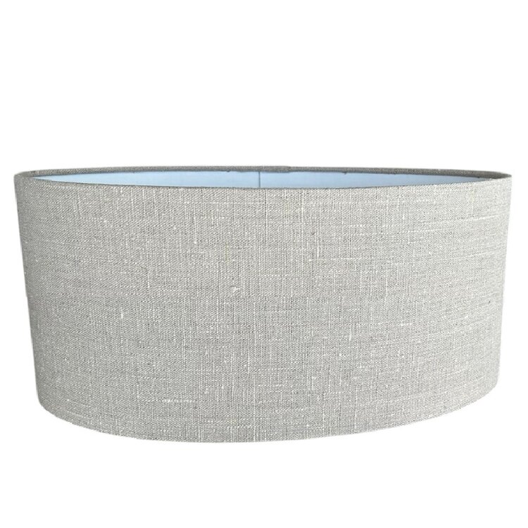 Lampenkap Ovaal Vlaslinnen 45cm