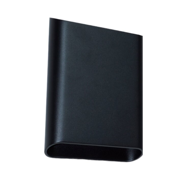 Artdelight Wandlamp Diaz-L Zwart Dim to Warm 2 x 6Watt IP65