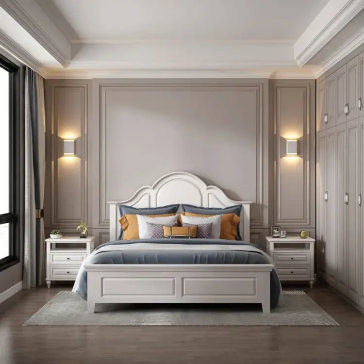 Artdelight Wandlamp Diaz-L Wit Dim to Warm 2 x 6Watt IP65