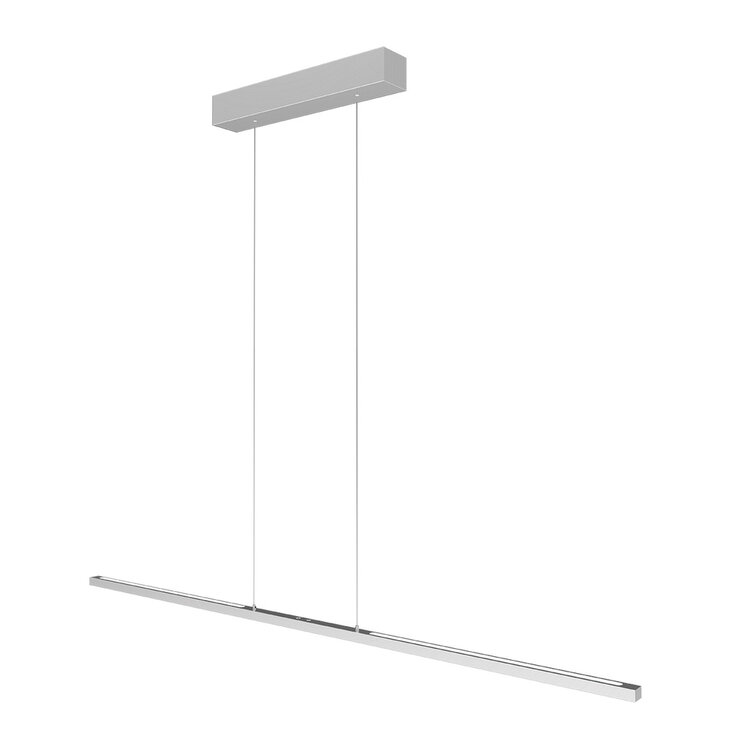 Hanglamp Bande Staal incl. Comfort Lift 2200 - 4000K L 150cm