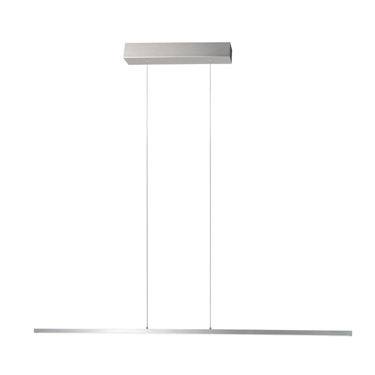 Hanglamp Bande Staal incl. Comfort Lift 2200 - 4000K L 150cm