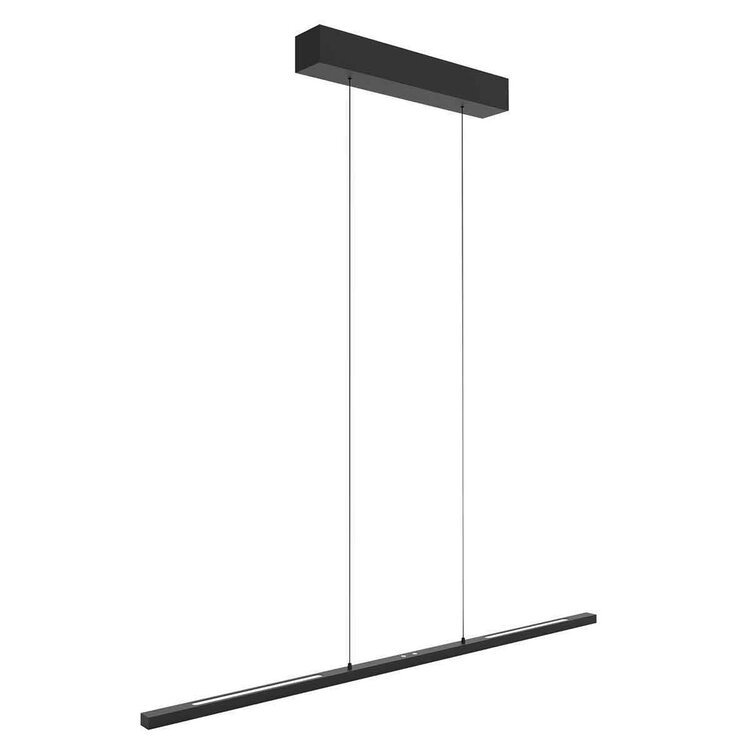 Hanglamp Bande Zwart incl. Comfort Lift 2200 - 4000K L 114cm