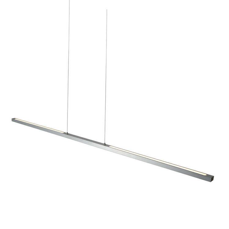 Hanglamp Bande Staal incl. Comfort Lift 2200 - 4000K L 150cm