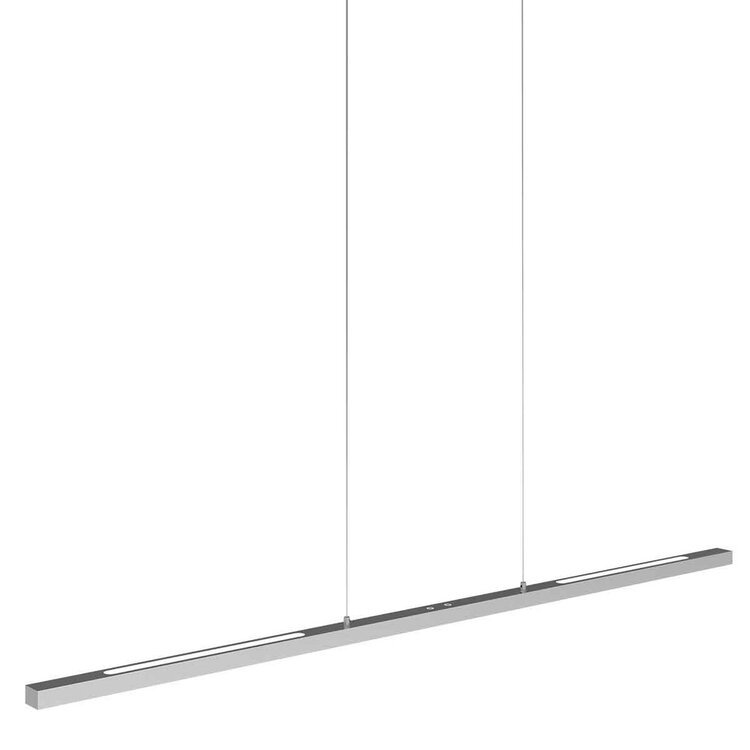 Hanglamp Bande Staal incl. Comfort Lift 2200 - 4000K L 114cm