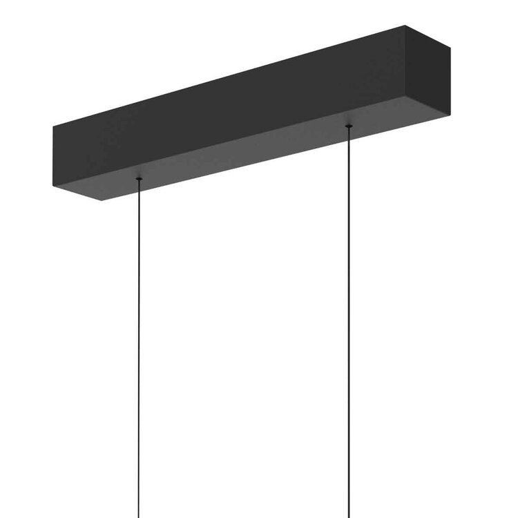 Hanglamp Bande Zwart incl. Comfort Lift 2200 - 4000K L 150cm