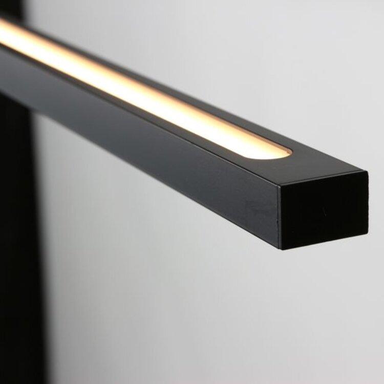 Hanglamp Bande Zwart incl. Comfort Lift 2200 - 4000K L 114cm