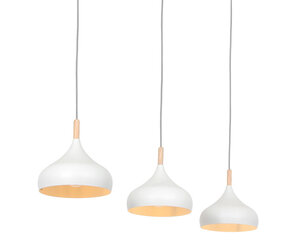 Hanglamp Bjorr Wit Scandinavisch 3 x E27 fitting