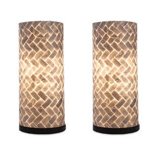Tafellamp Zigzag 40cm 2 Stuks