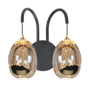 Wandlamp Golden Egg 2 Lichts Led