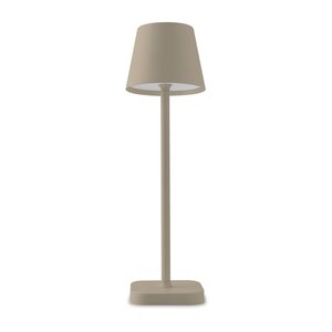 Oplaadbare Tafellamp Lume Licht Beige IP44