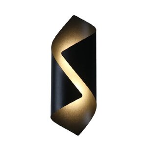 Wandlamp Letto  Zwart Incl. Led & Dimmer