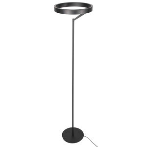 Vloerlamp Mykty Zwart  Ø40 cm ↨ 170 cm incl. Dimmer