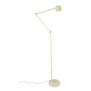 Vloerlamp Cugino Crème 2-Arm incl. Dimmer