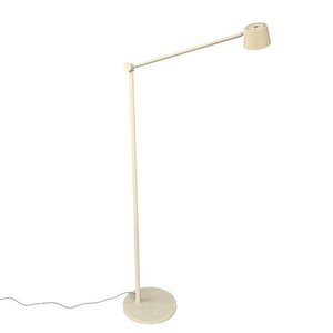 Vloerlamp Cugino Crème 1-Arm incl. Dimmer