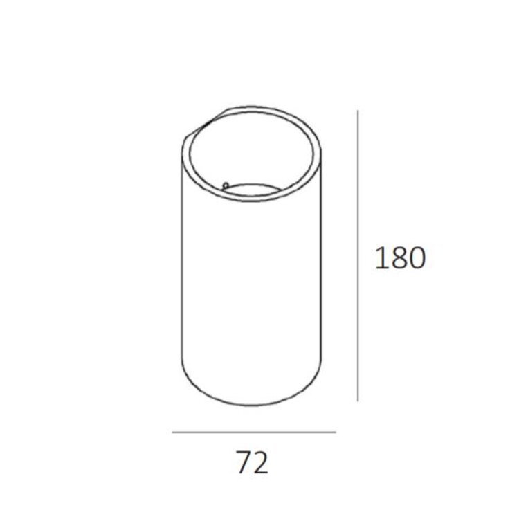 Artdelight Wandlamp Brody 2 Champagne Led IP54