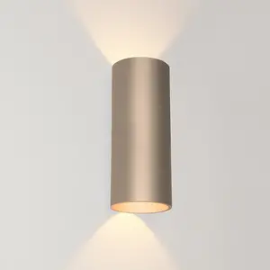 Wandlamp Brody 2 Champagne Led IP54
