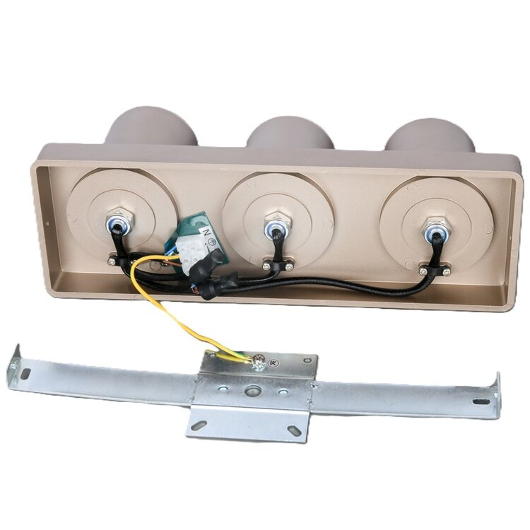 Artdelight Spot Megano Champagne GU10 3Lichts