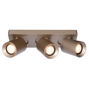 Spot Megano Champagne GU10 3 Lichts