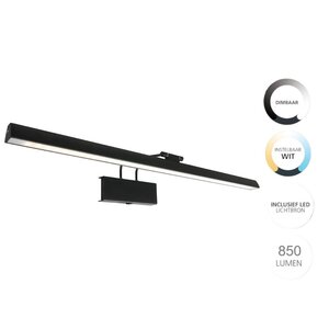 Wandlamp Litho Zwart Dim & Lichtkleur Instelbaar