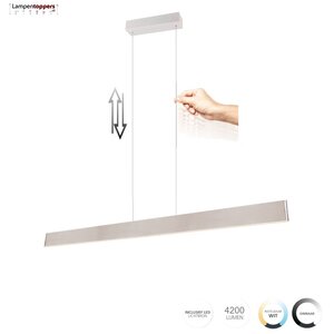 Hanglamp Galway Nikkel Incl. Comfortlift 150cm