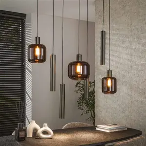 Hanglamp Bronza 4+3 Lichts