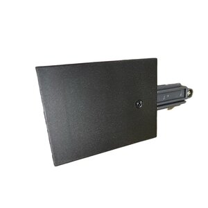 Inbouw Eindvoeding Trackline Zwart 1 Fase Rechts