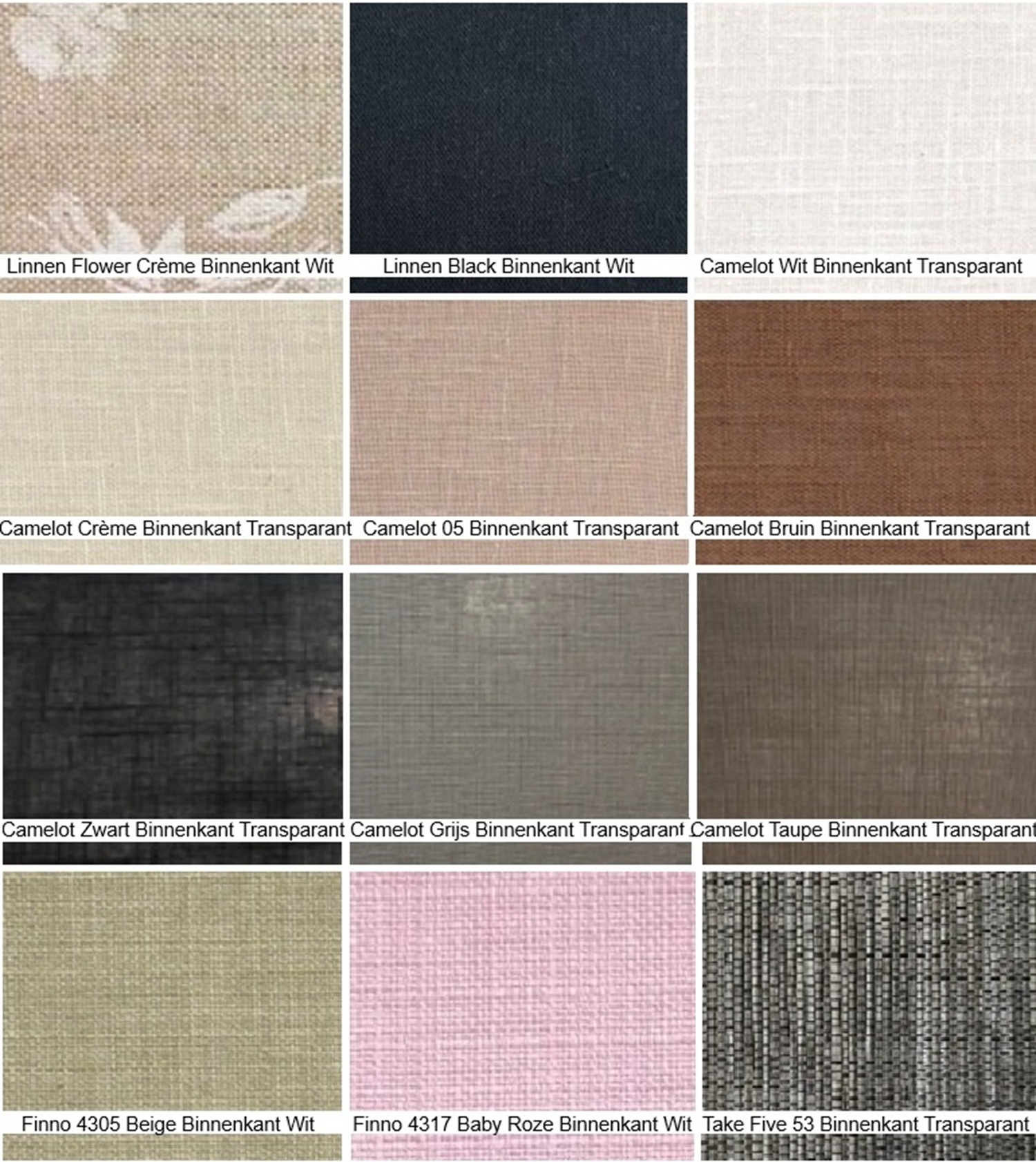 stoffen collectie lampenkappen op maat vierkant