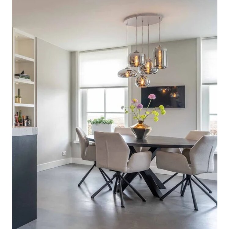 Artdelight Plafondplaat Champagne Rond Ø 50cm