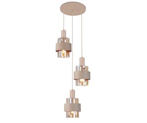 Highlight Hanglamp Marrone Beige 3-lichts Ø 30cm
