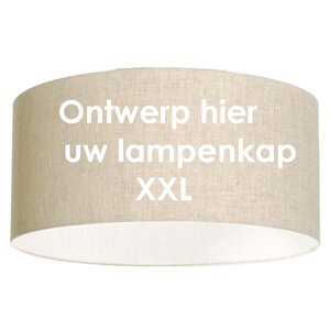 Ronde lampenkap op maat Cilinder XXL