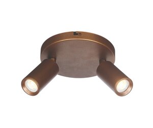 Freelight Spot Scolo Brons-Goud GU10 2-Lichts Rond