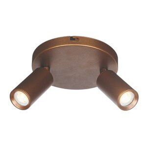 Spot Scolo Brons-Goud GU10 2-Lichts