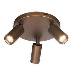 Spot Scolo Brons-Goud GU10 3-Lichts