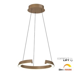 Hanglamp Cavallo Brons-Goud Ø 50cm  incl. Comfortlift