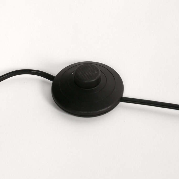 Mexlight  Vloerlamp Sumba Zwart - Bamboe 2 lichts