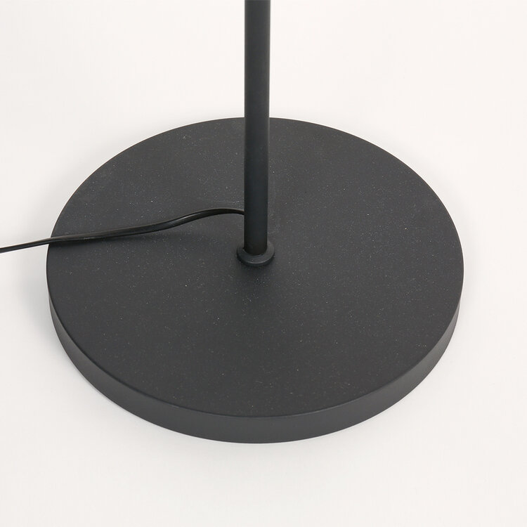 Mexlight  Vloerlamp Sumba Zwart - Bamboe 2 lichts