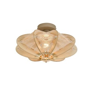 Plafondlamp Jessica Beige Naturel Ø 40cm  E27 15Watt Max.