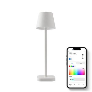 Smart Oplaadbare Tafellamp Lume Wit In-and Outdoor
